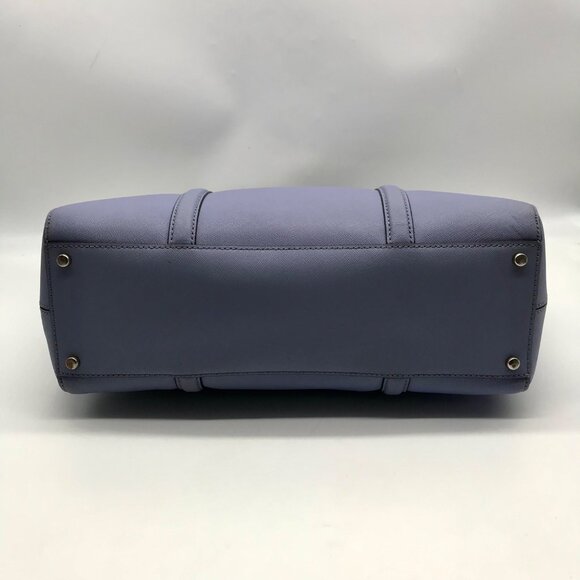 Kate Spade Light Blue Saffiano Leather Leila Triple Compartment Tote Bag - Picture 5 of 10